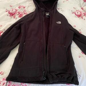 Fuzzy Northface Jacket
